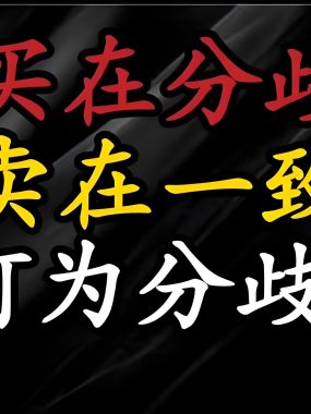 “买在分歧，卖在一致”，怎么看？