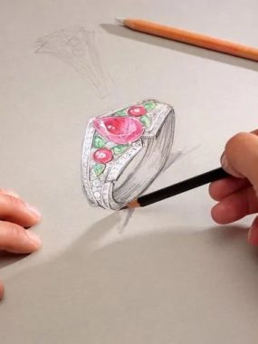 零基础iPad珠宝手绘：Procreate打造商业级效果图全流程