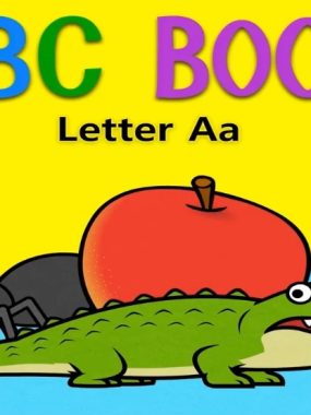 幼儿英语启蒙动画《字母书 ABC Book (音视频+电子书) 》