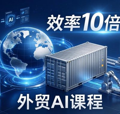 外贸人AI破局课：从零部署n8n搭建数字员工，让AI自动执行复杂工作流，效率10倍跃升