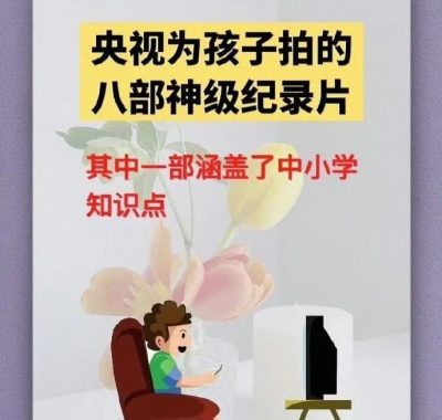 央视八部神级纪录片推荐：带孩子领略中华文化之美与地理奇观