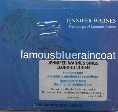 Jennifer Warnes Famous Blue Raincoat 蓝雨衣 20周年纪念版 CD FLAC分轨 发烧友试音必备